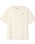 The Paddock Club tee in cream, front with small chest logo
