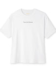 Front view of Tour de Vitesse Tee in White – F1-inspired design, racing heritage apparel