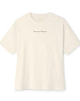 Front view of Tour de Vitesse Tee in Natural – F1-inspired design, racing heritage apparel