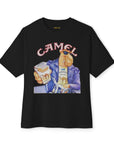Front view of the Vintage Camel Tee - Premium Vintage Shirt, F1 Apparel, Racing Heritage