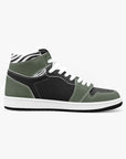 Zebras - Custom high-top sneakers inspired by the classic Air Jordan 1 silhouette. Premium leather construction with a bold, unique colorway.