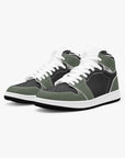 Zebras - Custom high-top sneakers inspired by the classic Air Jordan 1 silhouette. Premium leather construction with a bold, unique colorway.