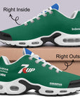 Side view of Eddie Jordan 191 custom sneaker - f1 sneakers, motorsports footwear, race day sneakers
