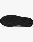 Bottom view of Zebras sneakers - featuring a sleek, high-top design with durable materials and a motorsport-inspired aesthetic.