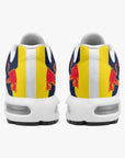 Rear view of Red Bull Racing custom sneaker - f1 sneakers, motorsports footwear, race day sneakers