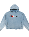 1993 McLaren Vintage-washed hoodie
