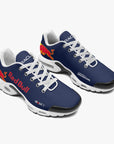 Side view of Red Bull Racing custom sneaker - f1 sneakers, motorsports footwear, race day sneakers