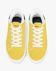 Top-down view of Brazil Low leather  sneakers - featuring premium leather, soft EVA insoles, and a timeless design.