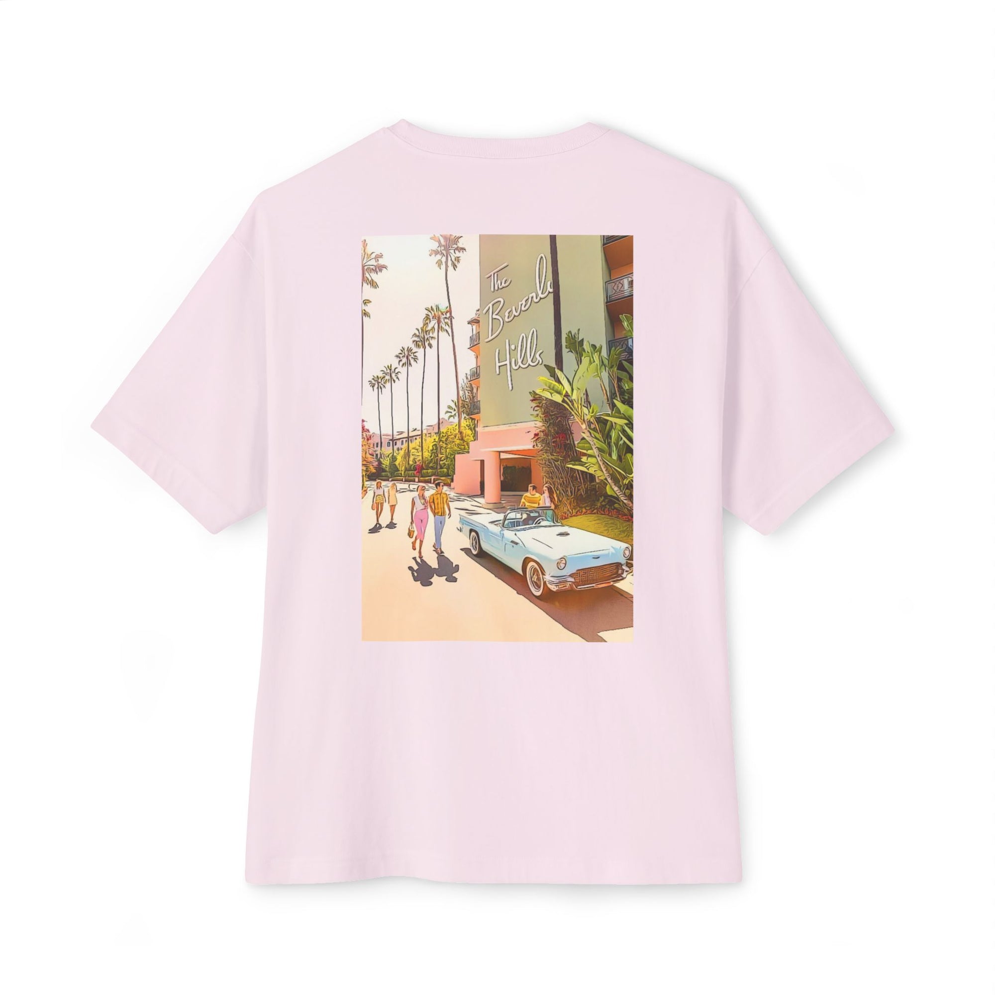 Back of the Beverly Tee - Premium Vintage Shirt, F1 Apparel, Racing Heritage
