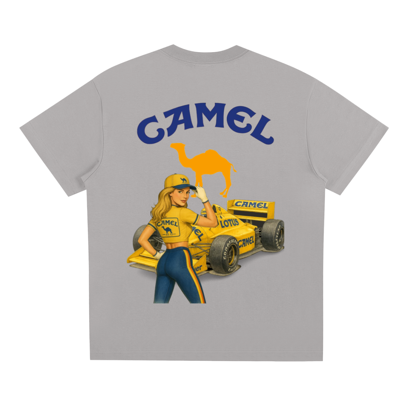 camel ,grid girl