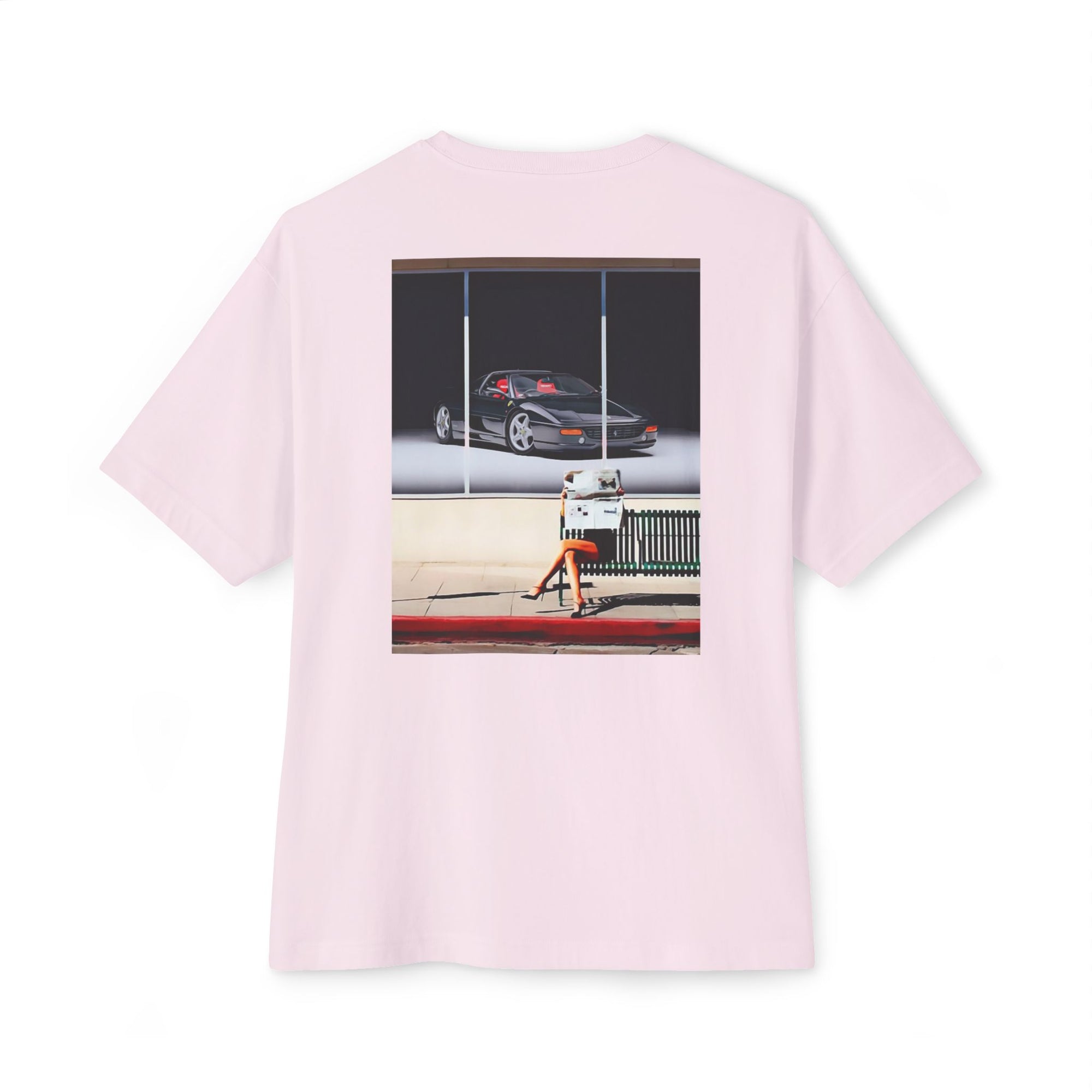 Back of the Pitstop Tee by SINCLAIR - premium f1 apparel, motorsports apparel, vintage aesthetic apparel