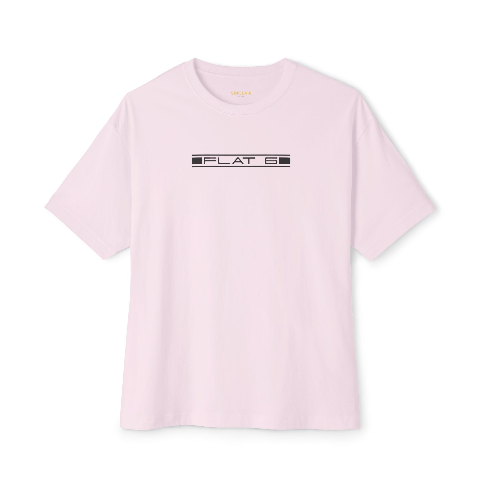 Front of Flat Six tee - Premium F1 Apparel, Motorsports Shirt, Vintage Porsche 