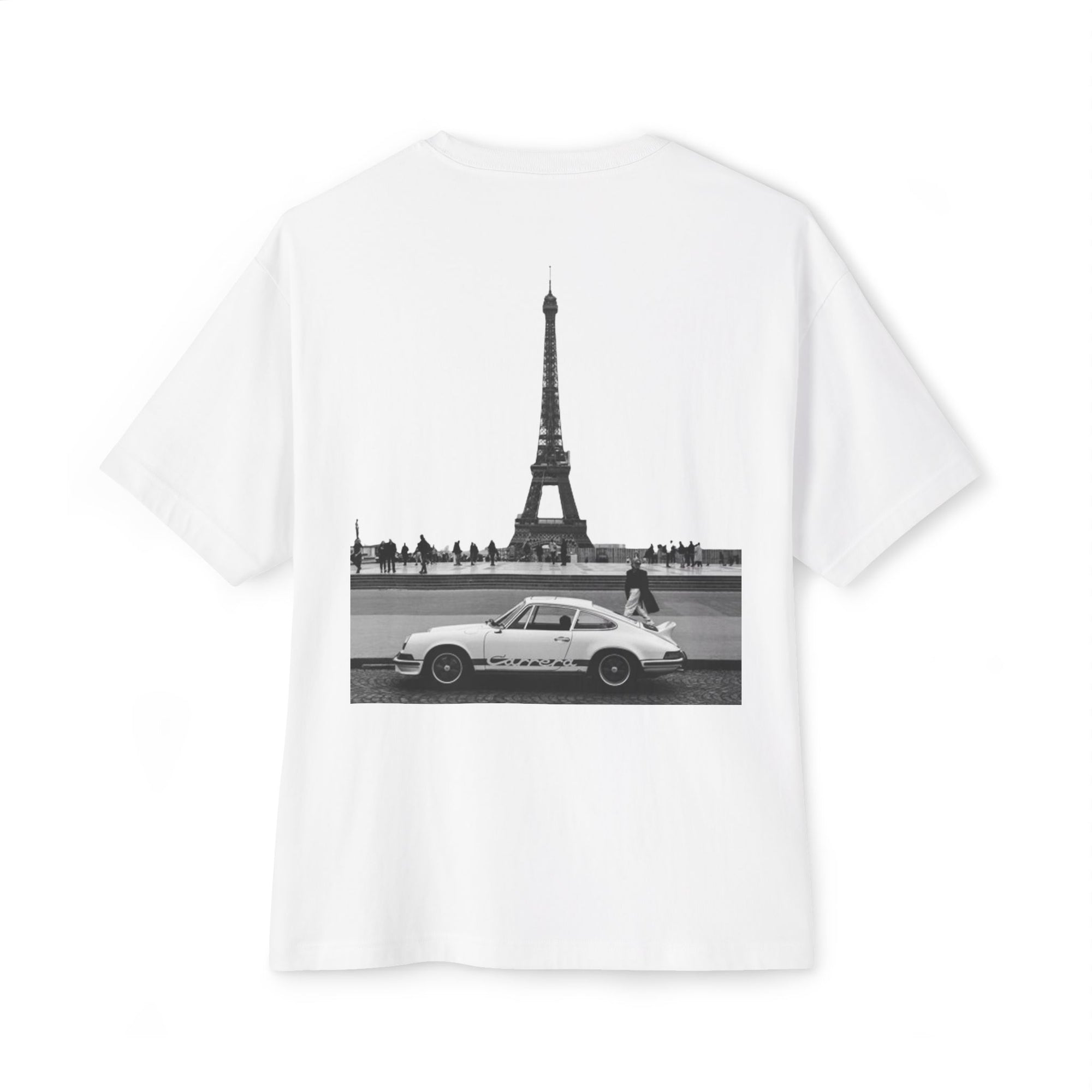 Back of Tour de Vitesse Tee – F1-inspired design, racing heritage apparel