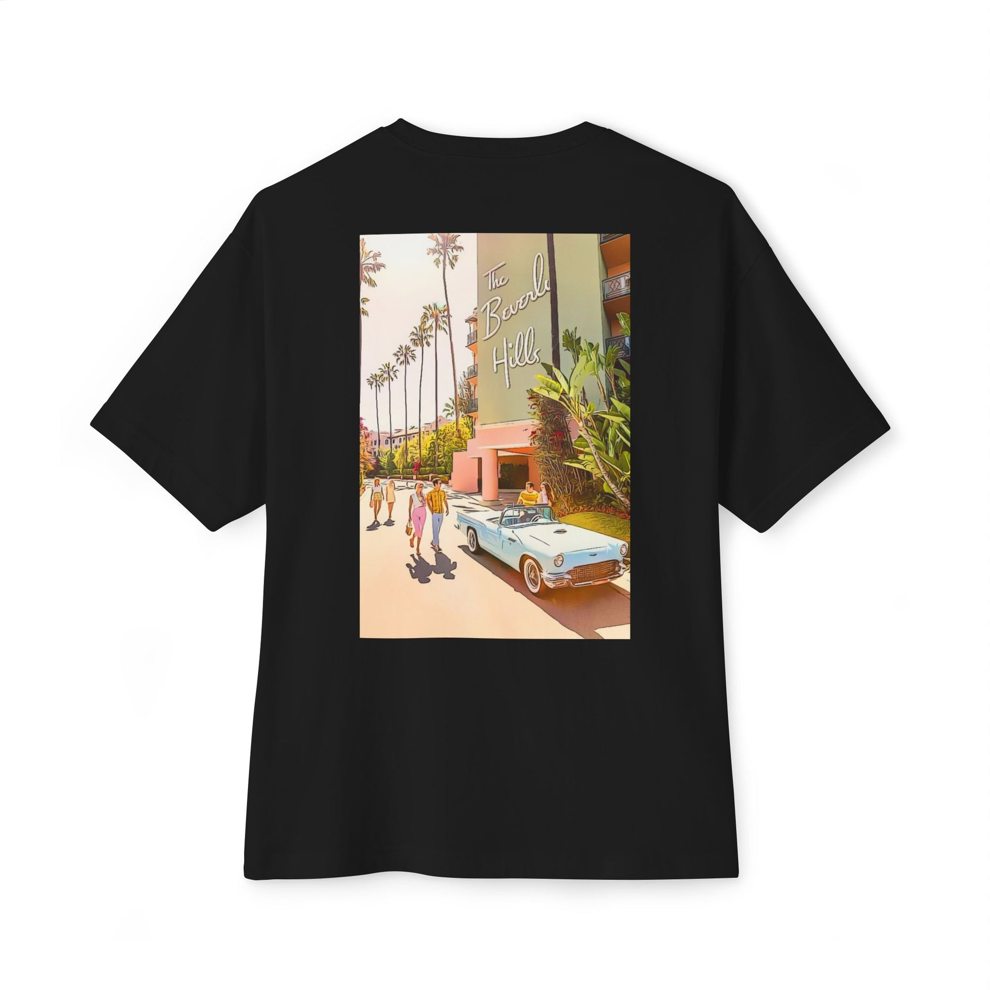 Back of the Beverly Tee - Premium Vintage Shirt, F1 Apparel, Racing Heritage