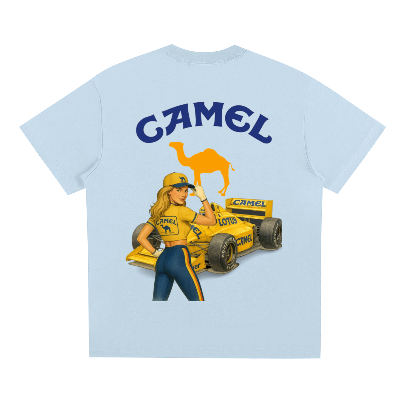 camel ,grid girl