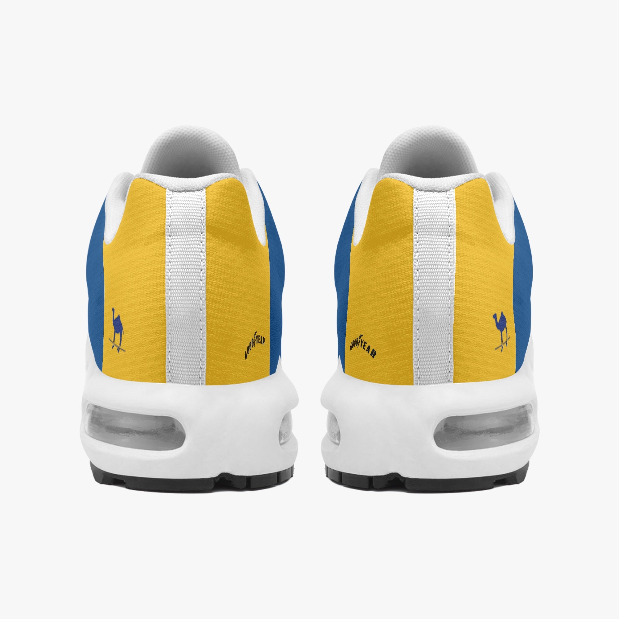 Rear view of Williams WF15 custom sneaker - f1 sneakers, motorsports footwear, race day sneakers